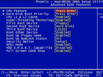 Настройка BIOS
